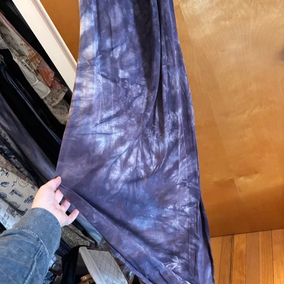 Fusion threads collective purple dye halter maxi dress - Picture 5 of 5